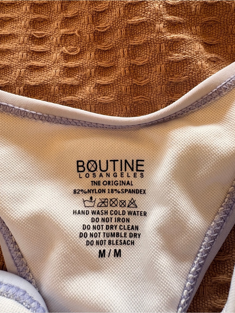 Boutine LA White Triangle String Bikini Set - Picture 2 of 2